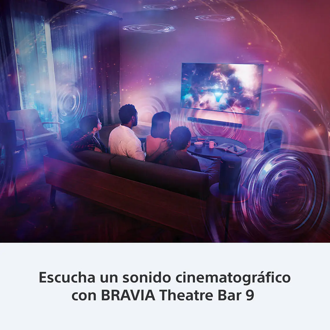 Sony Bravia Theatre Bar 9 Barra de Sonido Insignia 360 Spatial Sound Mapping Dolby Atmos/DTS:X 5