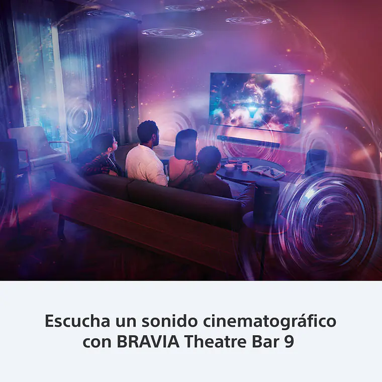 Sony Bravia Theatre Bar 9 Barra de Sonido Insignia 360 Spatial Sound Mapping Dolby Atmos/DTS:X 5