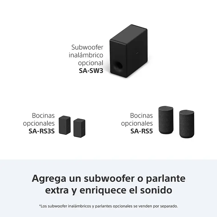 Sony Bravia Theatre Bar 9 Barra de Sonido Insignia 360 Spatial Sound Mapping Dolby Atmos/DTS:X 6