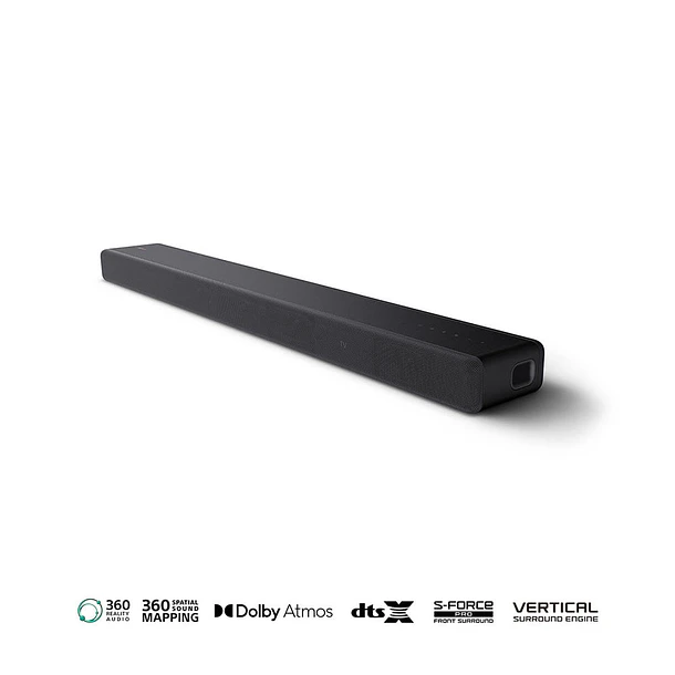 Sony HT-A3000 Barra de Sonido 3.1 Canales Tecnología 360 Spatial Sound Mapping y Dolby Atmos/DTS:X 2