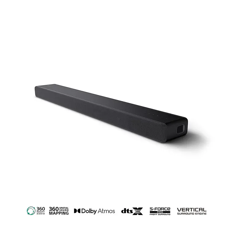Sony HT-A3000 Barra de Sonido 3.1 Canales Tecnología 360 Spatial Sound Mapping y Dolby Atmos/DTS:X 2