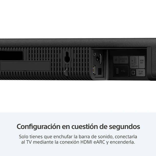 Sony HT-A3000 Barra de Sonido 3.1 Canales Tecnología 360 Spatial Sound Mapping y Dolby Atmos/DTS:X 10