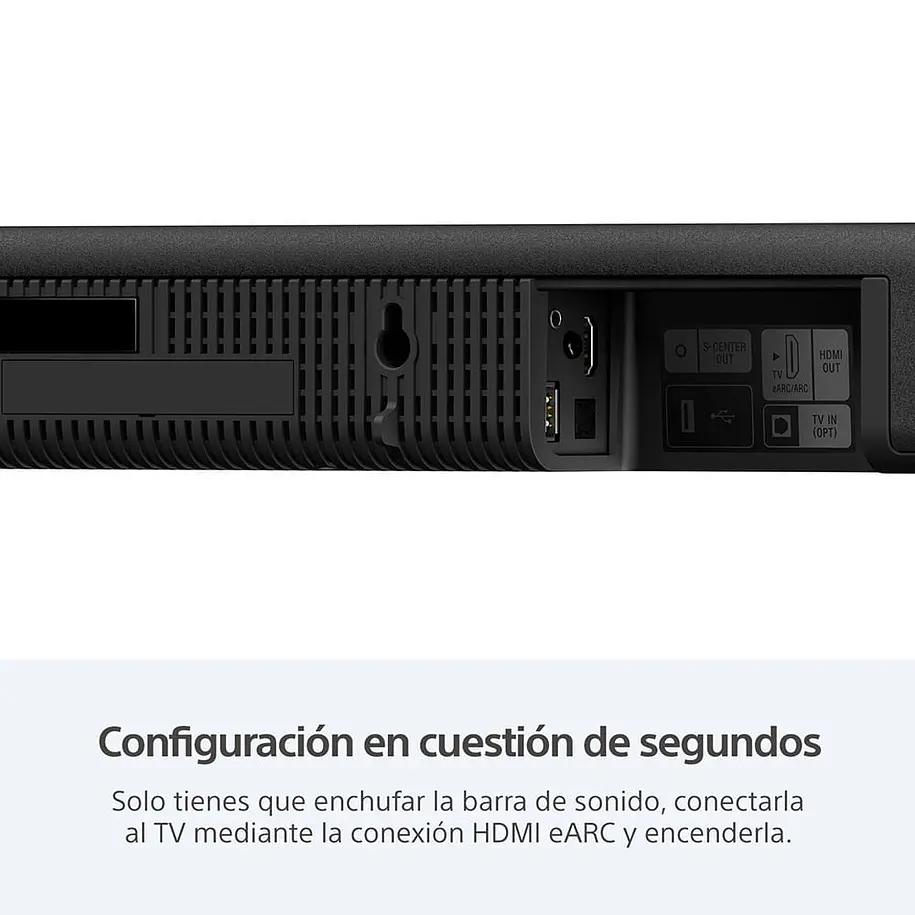 Sony HT-A3000 Barra de Sonido 3.1 Canales Tecnología 360 Spatial Sound Mapping y Dolby Atmos/DTS:X 10