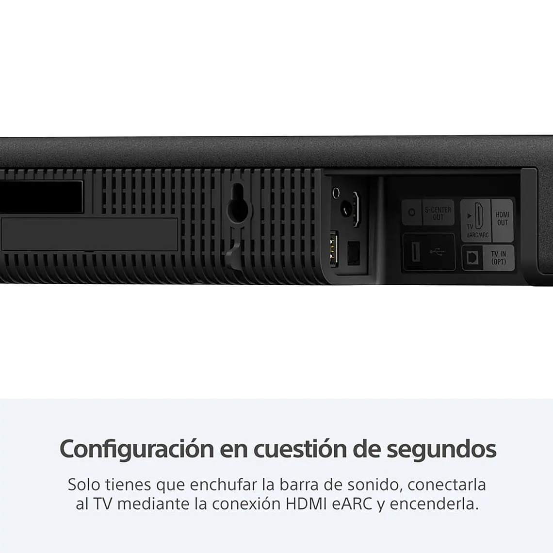 Sony HT-A3000 Barra de Sonido 3.1 Canales Tecnología 360 Spatial Sound Mapping y Dolby Atmos/DTS:X 10
