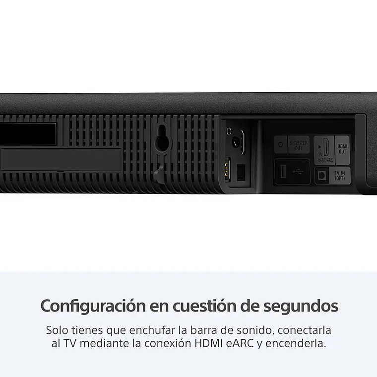 Sony HT-A3000 Barra de Sonido 3.1 Canales Tecnología 360 Spatial Sound Mapping y Dolby Atmos/DTS:X 10