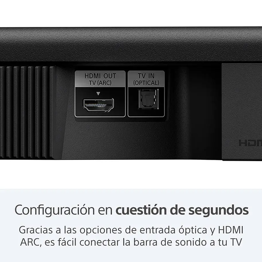 Sony HT-S400 Barra de Sonido 2.1 Canales Con Potente Subwoofer Inalámbrico 8
