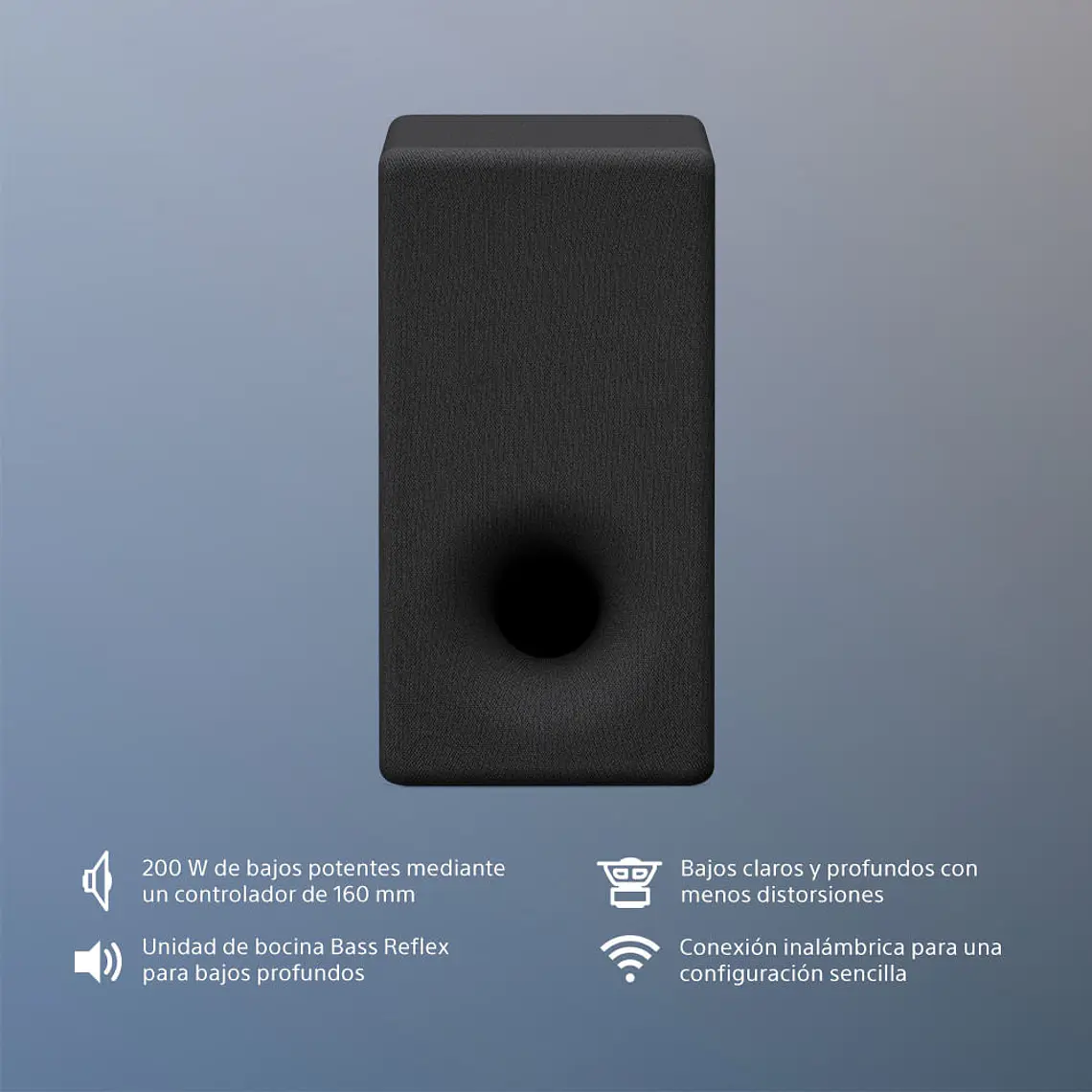Sony SA-SW3 Subwoofer Inalámbrico Adicional de 200 W 5