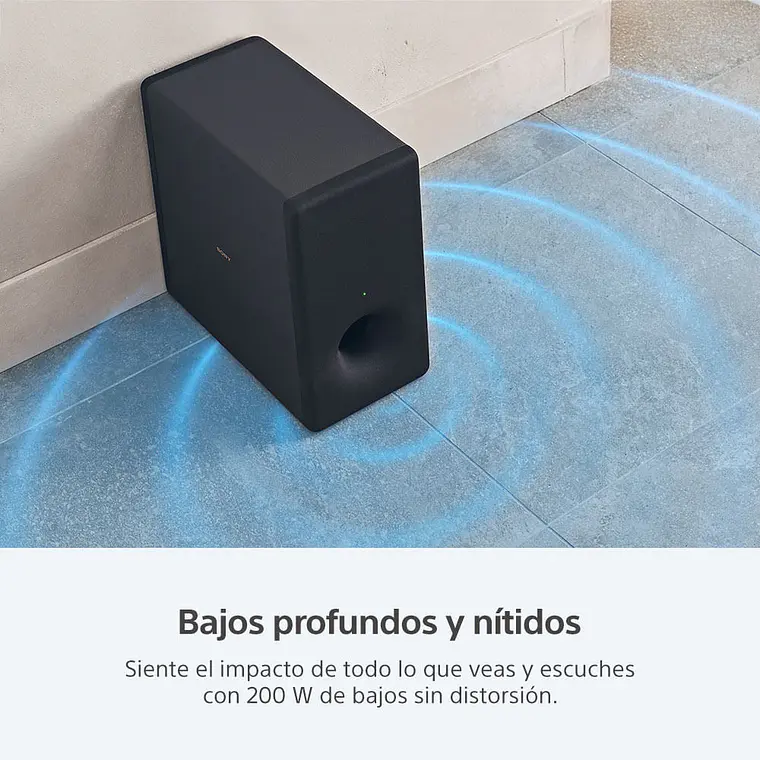 Sony SA-SW3 Subwoofer Inalámbrico Adicional de 200 W 7