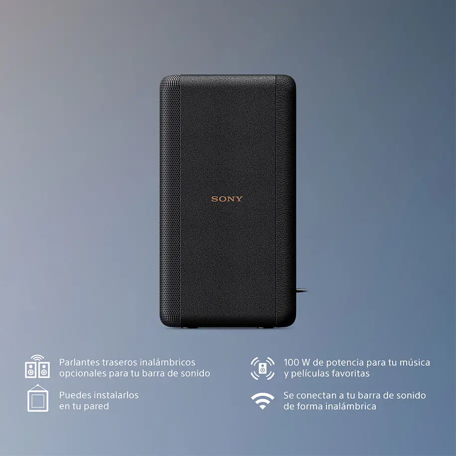 Sony SA-RS3S Parlantes Posteriores Inalámbricos Complementarios de 100 W 2