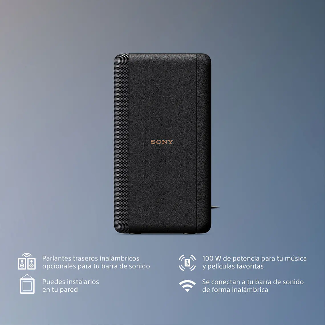 Sony SA-RS3S Parlantes Posteriores Inalámbricos Complementarios de 100 W 2