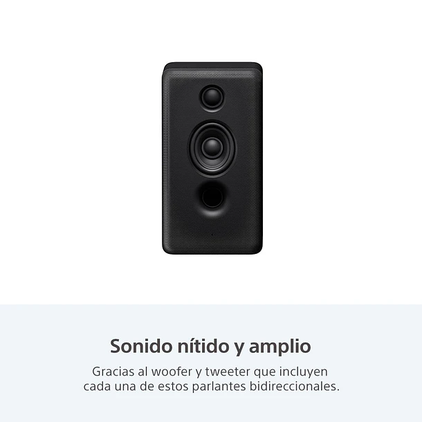 Sony SA-RS3S Parlantes Posteriores Inalámbricos Complementarios de 100 W 5