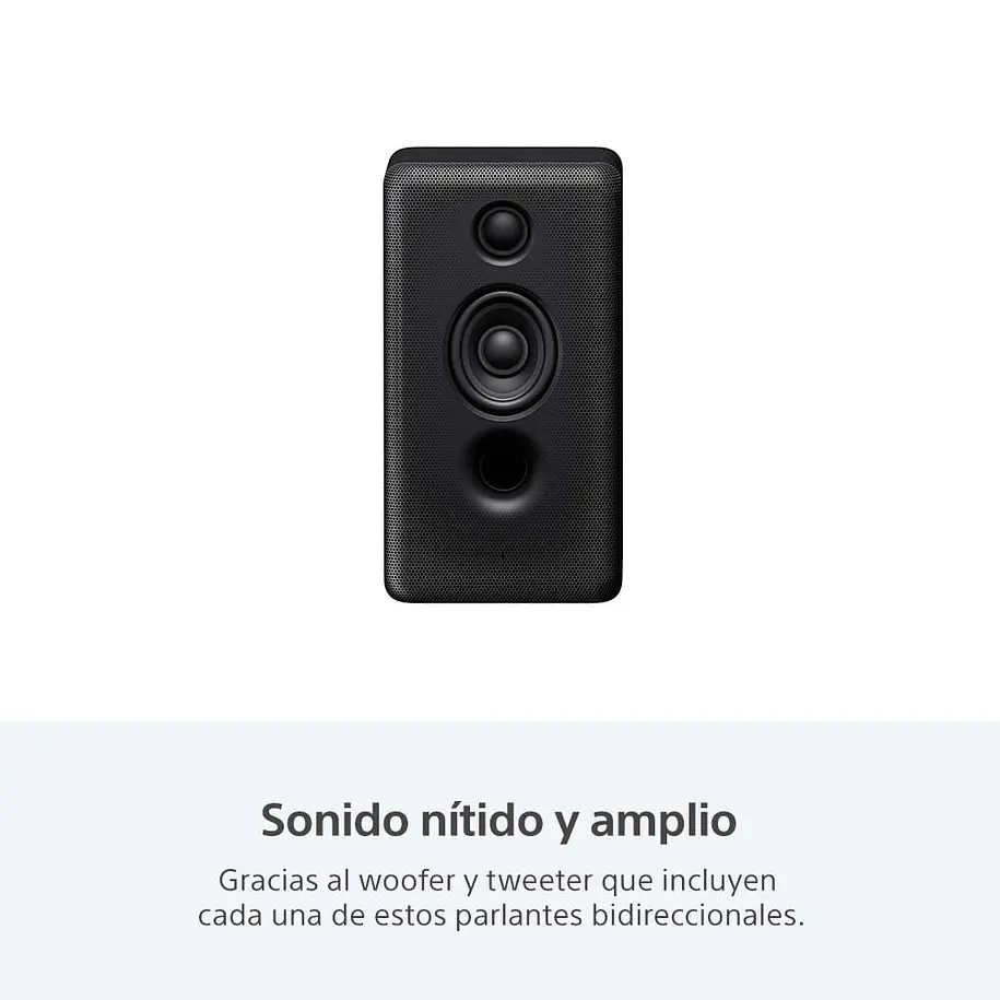 Sony SA-RS3S Parlantes Posteriores Inalámbricos Complementarios de 100 W 5