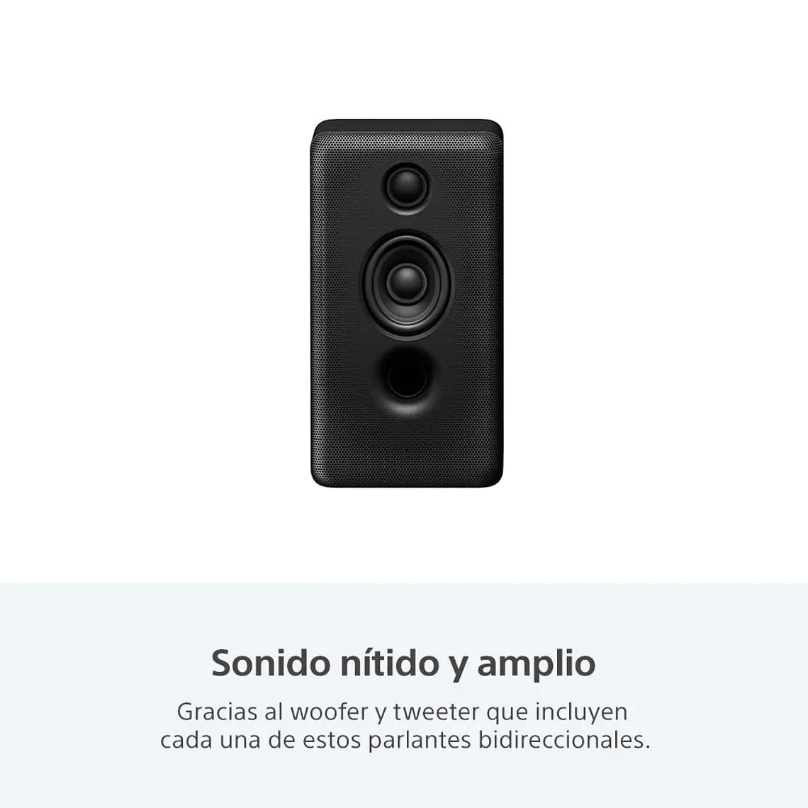 Sony SA-RS3S Parlantes Posteriores Inalámbricos Complementarios de 100 W 5