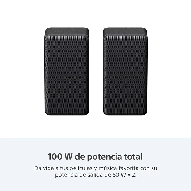 Sony SA-RS3S Parlantes Posteriores Inalámbricos Complementarios de 100 W 6