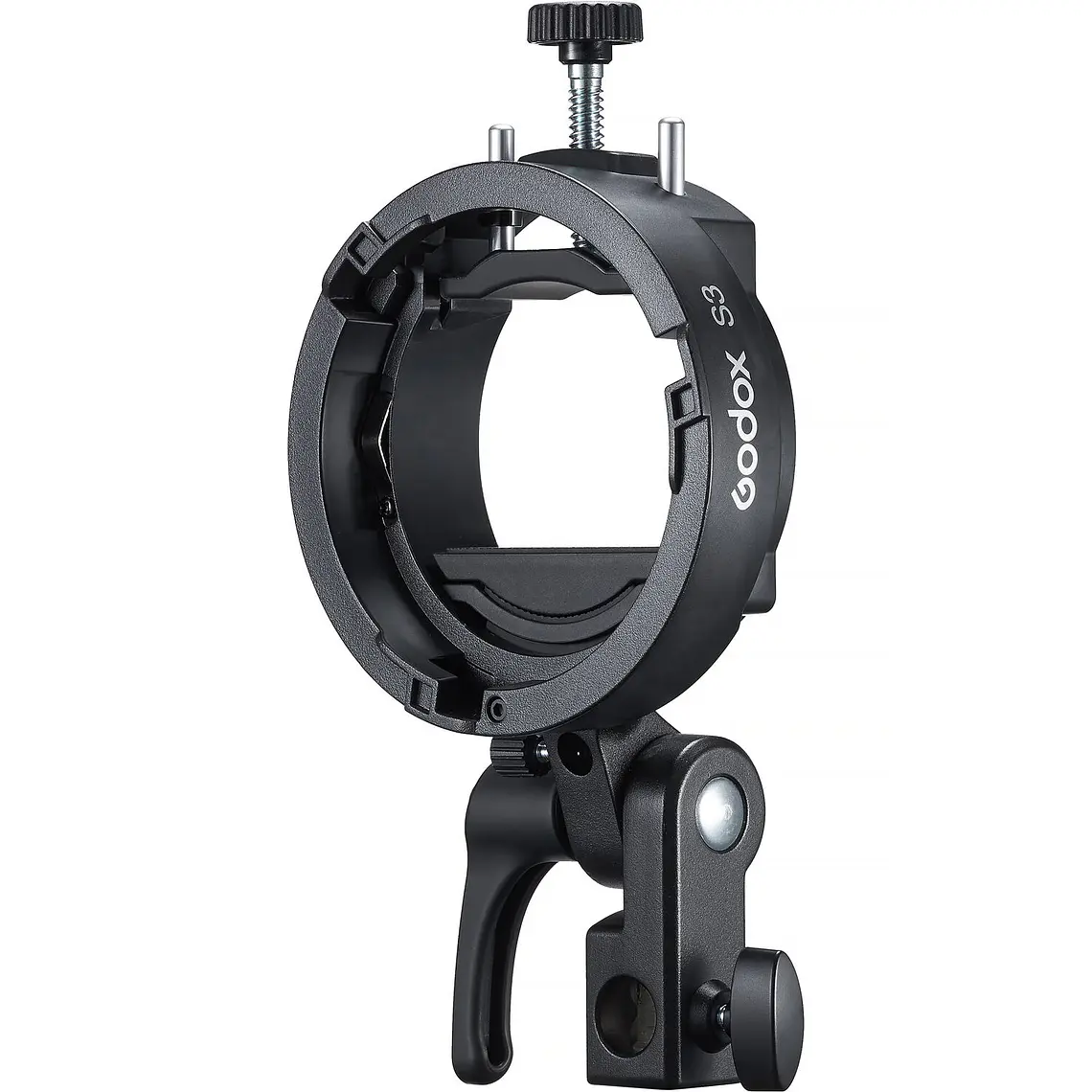 Godox S3 Soporte Para Flash Con Montura Bowens y Porta Paraguas 1