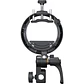 Godox S3 Soporte Para Flash Con Montura Bowens y Porta Paraguas - Thumbnail 6