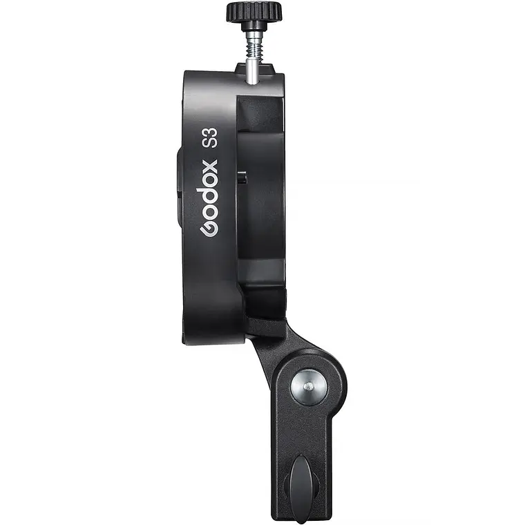 Godox S3 Soporte Para Flash Con Montura Bowens y Porta Paraguas 8