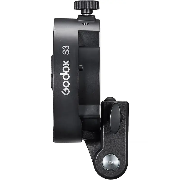 Godox S3 Soporte Para Flash Con Montura Bowens y Porta Paraguas 10