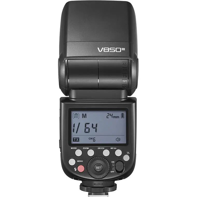 Godox V850III Kit Flash Manual Con Batería de Litio y Montura Universal 6