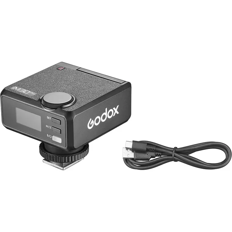 Godox iM30Pro Mini Flash Con Batería Recargable y Cabezal Ajustable 8