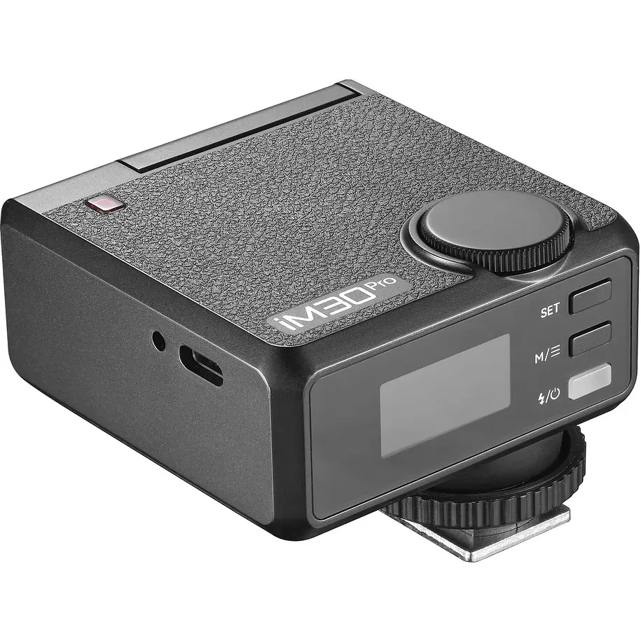 Godox iM30Pro Mini Flash Con Batería Recargable y Cabezal Ajustable 15