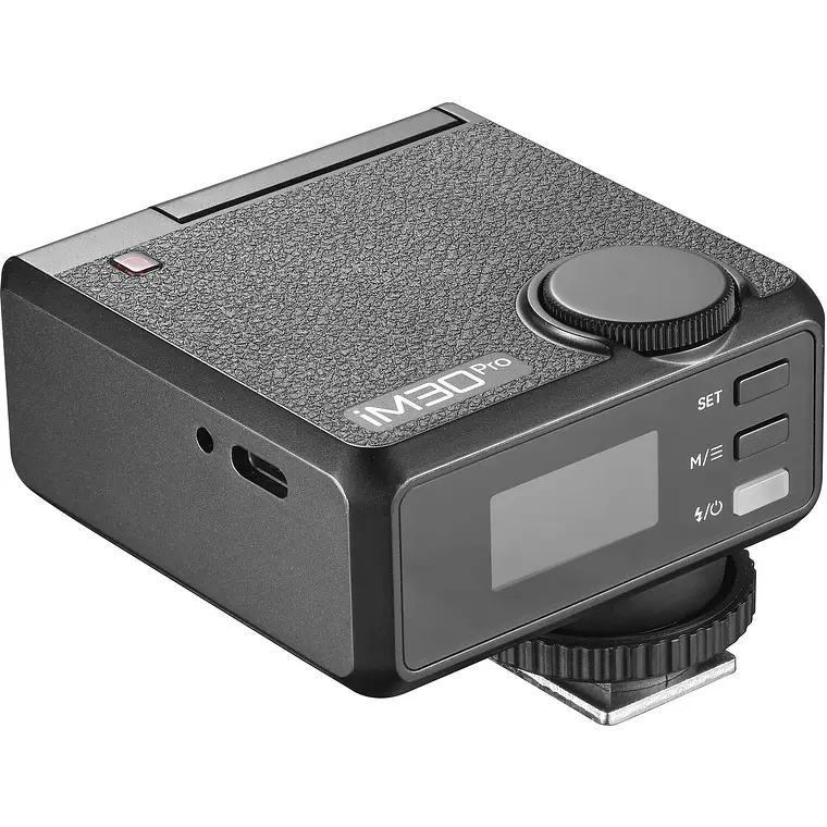 Godox iM30Pro Mini Flash Con Batería Recargable y Cabezal Ajustable 15