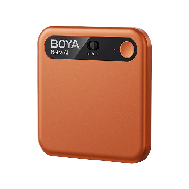 Boya Notra Asistente IA Notas Voz y Grabadora de Llamadas Color Cosmic Orange 1