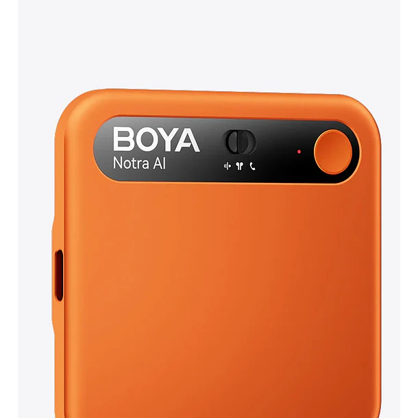 Boya Notra Asistente IA Notas Voz y Grabadora de Llamadas Color Cosmic Orange 2