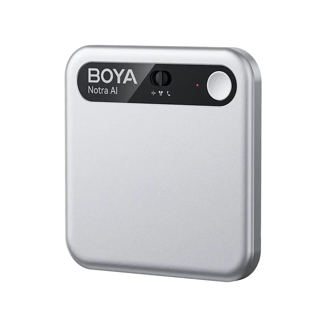 Boya Notra Asistente IA Notas Voz y Grabadora de Llamadas Color Silver 1
