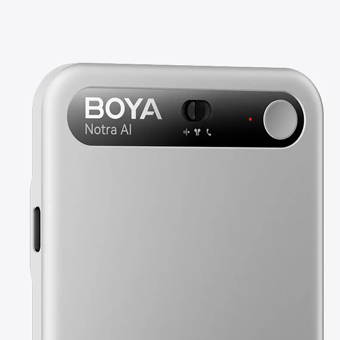 Boya Notra Asistente IA Notas Voz y Grabadora de Llamadas Color Silver 2