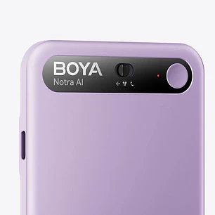 Boya Notra Asistente IA Notas Voz y Grabadora de Llamadas Color Purple