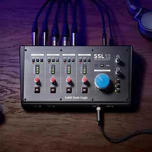 Solid State Logic SSL12 - Interfaz de audio USB-C 12/8