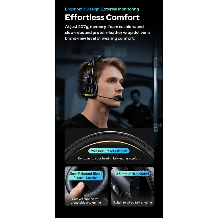 Godox SkyTalk Air Una Unidad Auriculares con intercomunicador inalámbrico 13