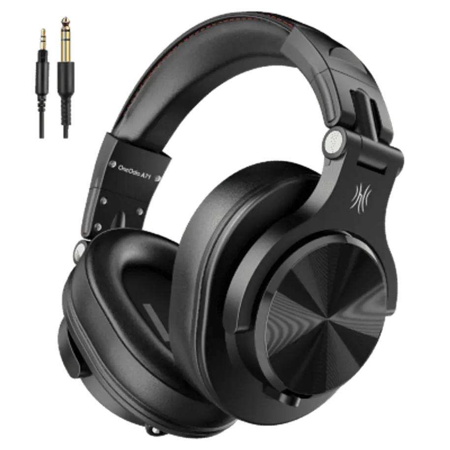 OneOdio A71 Black - Audífonos de Estudio y DJ 1