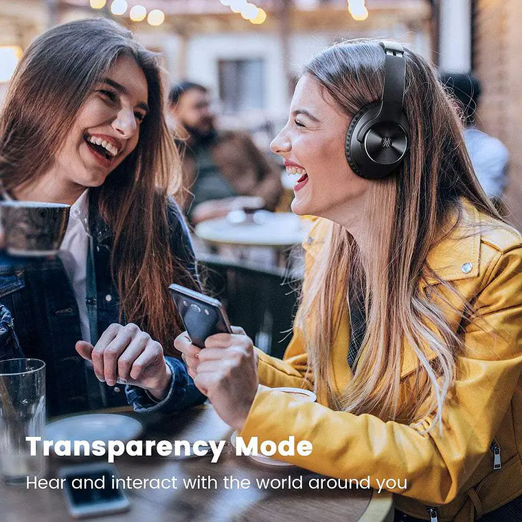 OneOdio A10 Black - Audífonos Bluetooth y Cableados 3