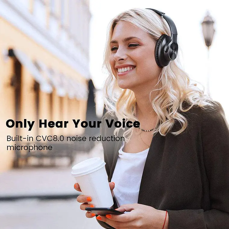 OneOdio A10 White - Audífonos Bluetooth y Cableados 4