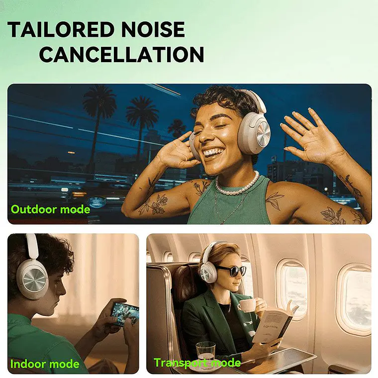 OneOdio A6 White - Audífonos Bluetooth / Inalámbricos 3