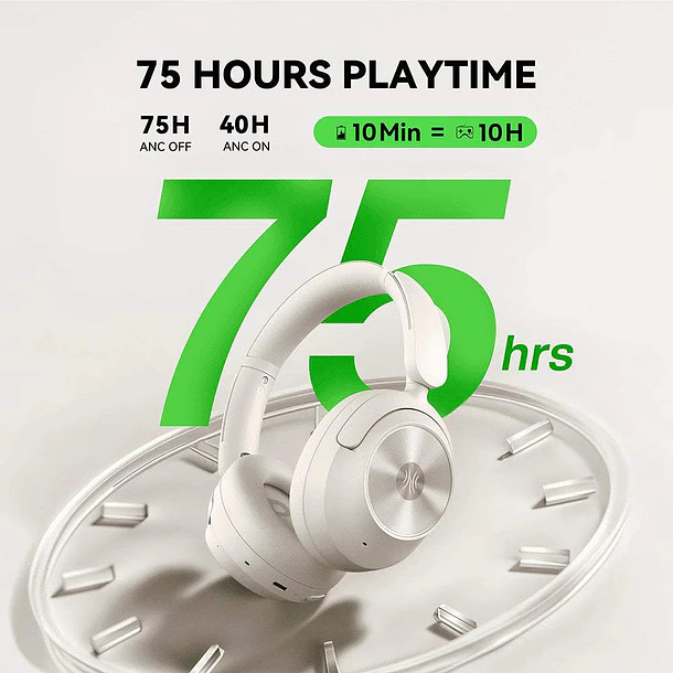 OneOdio A6 White - Audífonos Bluetooth / Inalámbricos 6