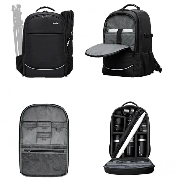 Godox Mochila Con 2 AD300proII y Accesorios (sin trípodes) 12