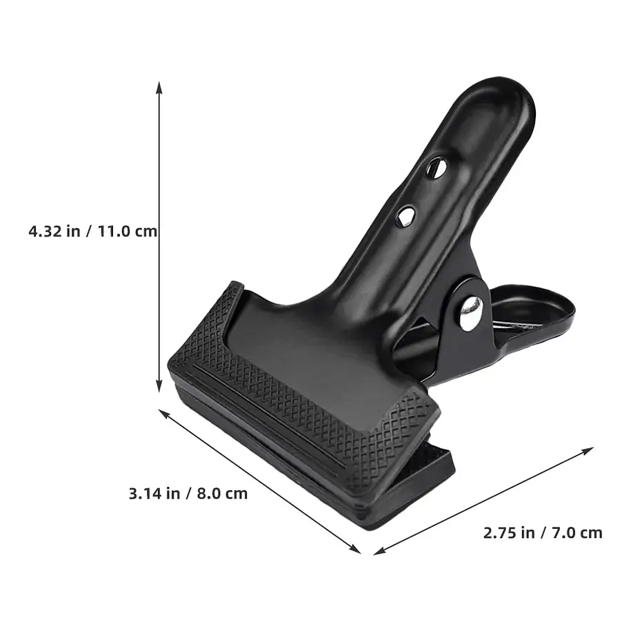 SCP-00 Mini Pinza Metalica Para fondos 50mm de Apertura 4