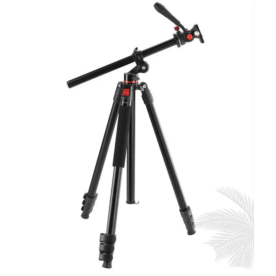 Weifeng WT-5627A Trípode Muy Alto 2,3 Metros Con Barra Horizontal y Cabezal Fluido 1