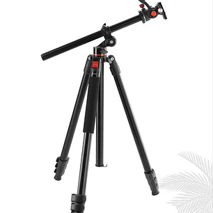 Weifeng WT-5627A Trípode Muy Alto 2,3 Metros Con Barra Horizontal y Cabezal Fluido
