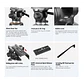 Giraffa  GI-VT50 – Kit de Trípode Profesional con Cabezal Fluido de 65 mm - Thumbnail 6