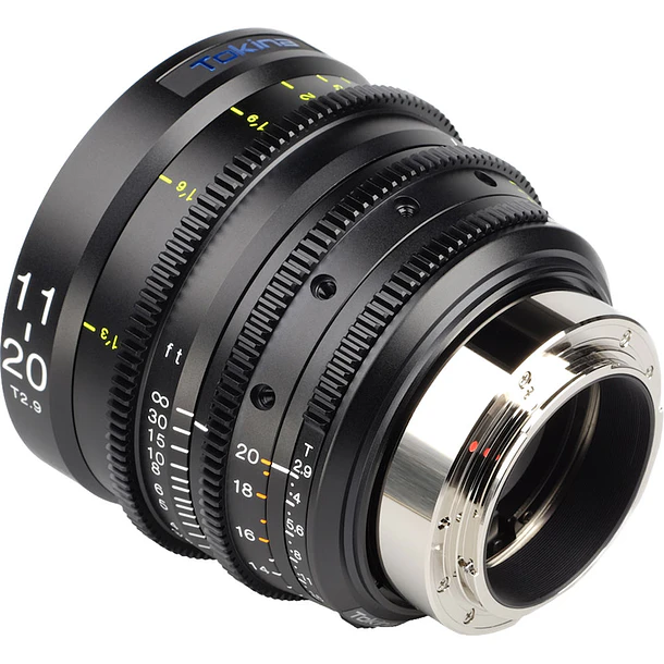 Tokina Cinema ATX 11-20mm T2.9 Wide-Angle Zoom Lente Montura EF Mount 3