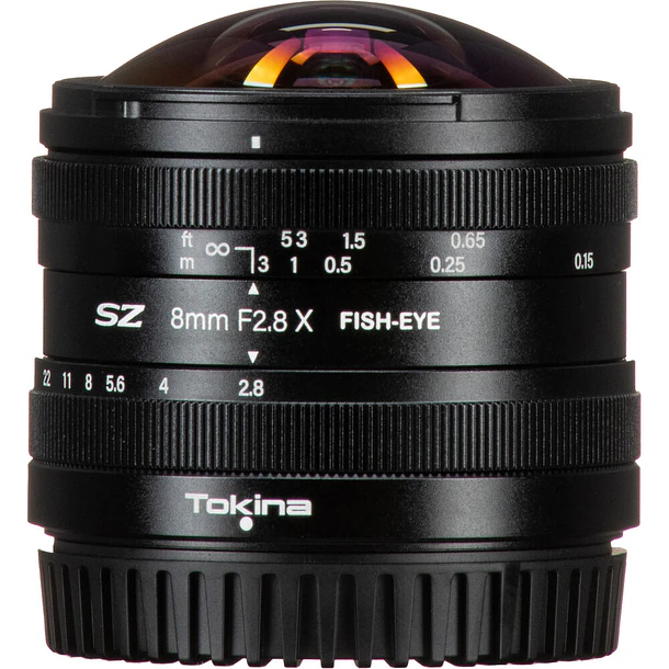 Tokina SZ 8mm f/2.8 Fisheye Lente Ojo de Pez Montura FUJIFILM X 5