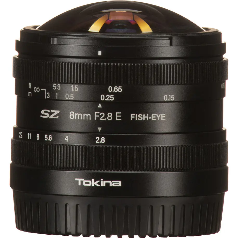 Tokina SZ 8mm f/2.8 Fisheye Lente Ojo de Pez Montura Sony E 6