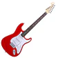 Washburn WS300R-A-U Guitarra Eléctrica Sonamaster Red - Thumbnail 1