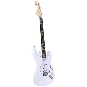 Washburn WS300HWH-A-U HSS Guitarra Eléctrica Sonamaster White