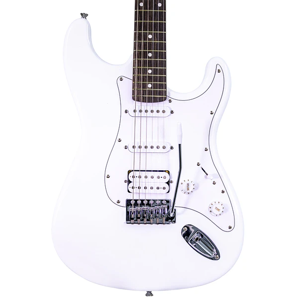 Washburn WS300HWH-A-U HSS Guitarra Eléctrica Sonamaster White 5