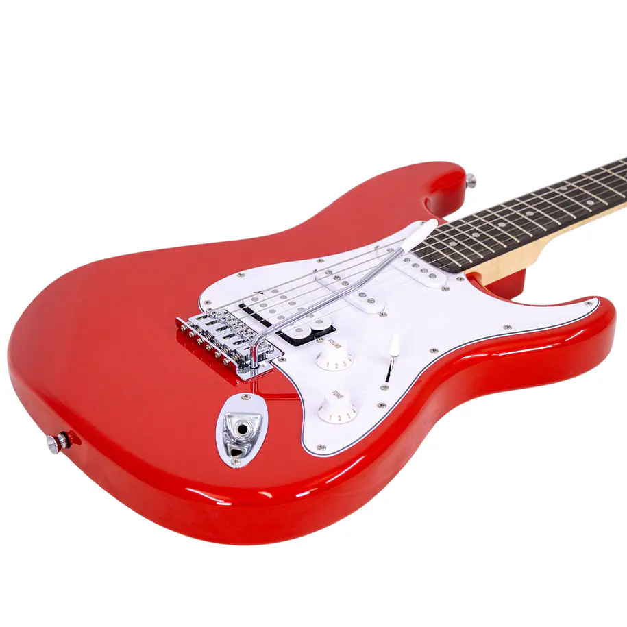 Washburn WS300HR-A-U HSS Guitarra Eléctrica Sonamaster Red 6